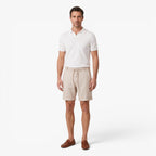 Old Fortune | Men's Shorts with Waist Tie and Straight Cut