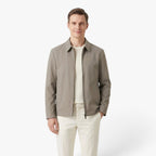 Old Fortune | Men’s transitional jacket with a collar and zip fastening