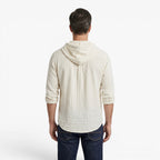 Old Fortune | Men's Hoodie Shirt with Buttons at the Neckline