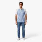 Old Fortune | Herren-Henley-Shirt mit Waffelstruktur