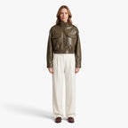 Old Fortune | Women's Short Stand-Collar Jacket