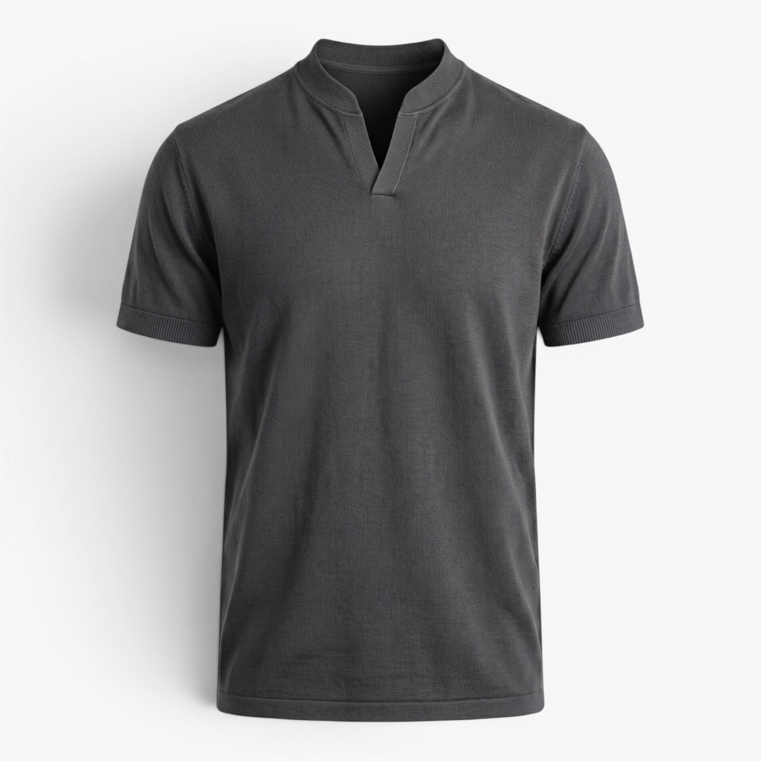 Old Fortune | Heren casual shirt met opstaande kraag  