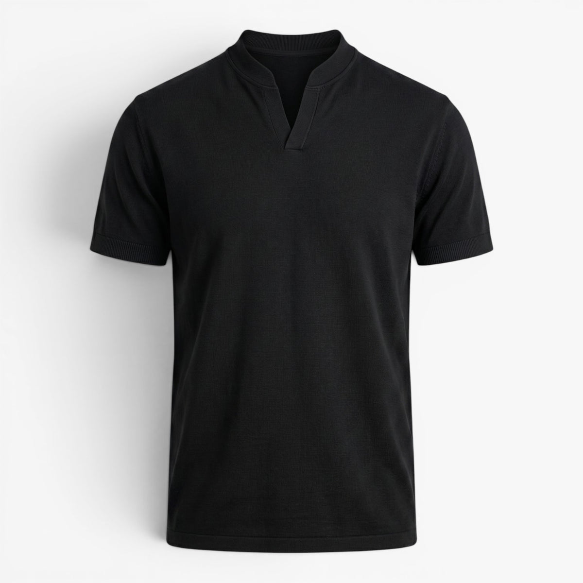 Old Fortune | Heren casual shirt met opstaande kraag  