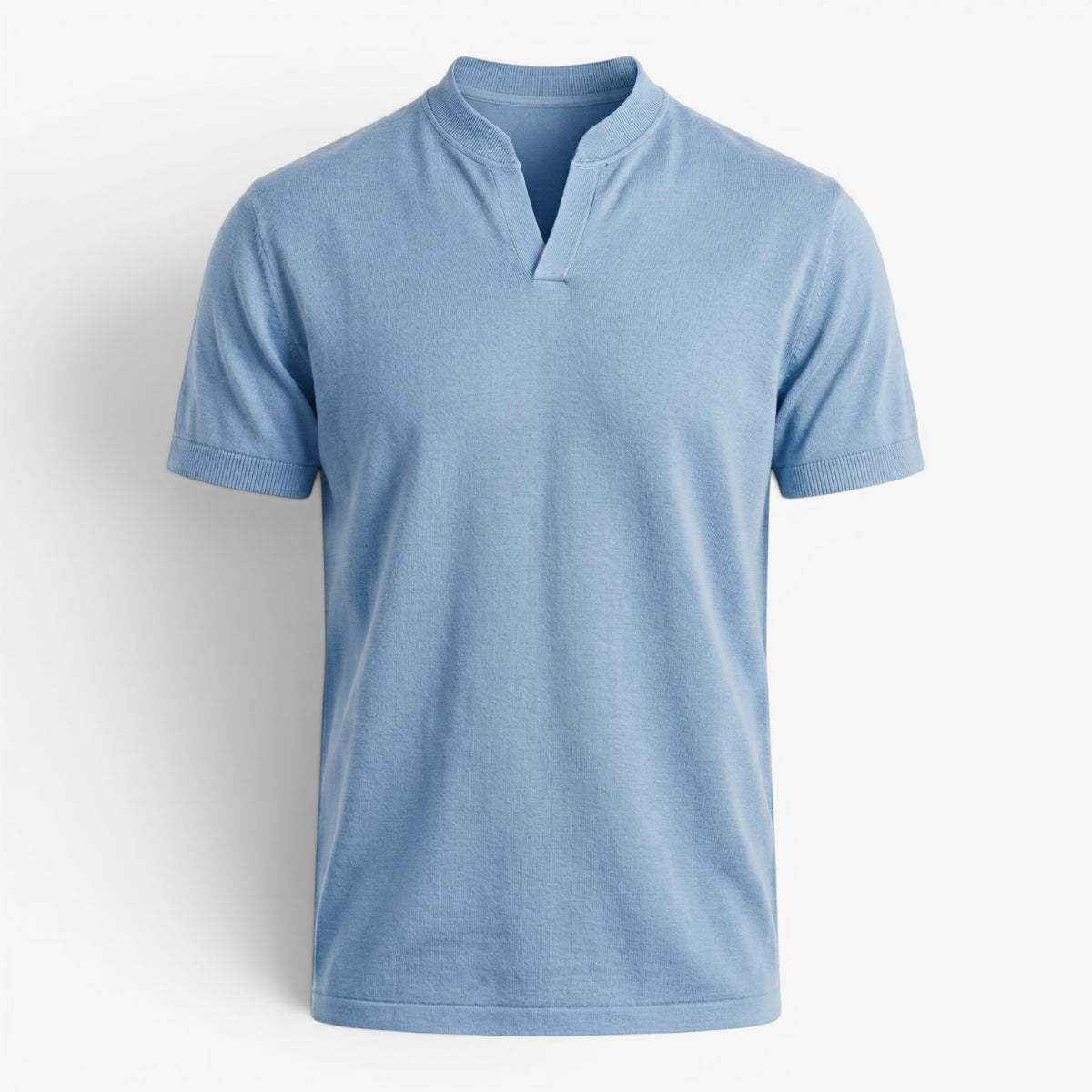 Old Fortune | Heren casual shirt met opstaande kraag  