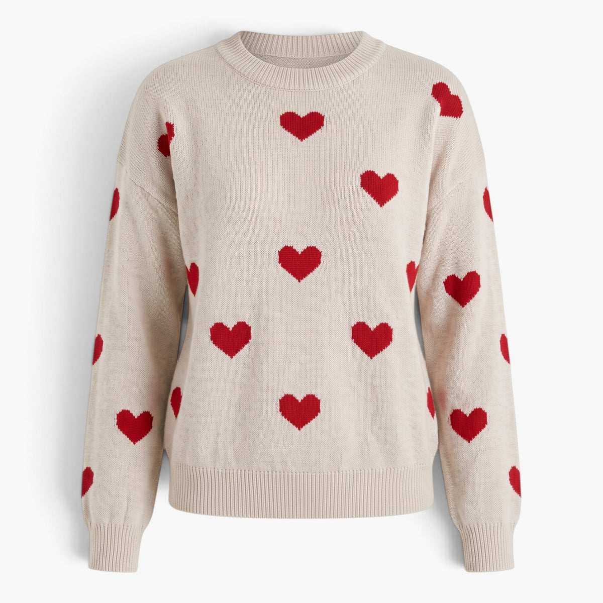 Old Fortune | Damski Sweter w Serca
