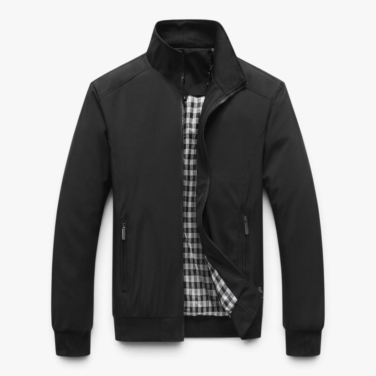 Old Fortune | Herren Leichte Bomberjacke mit Stehkragen