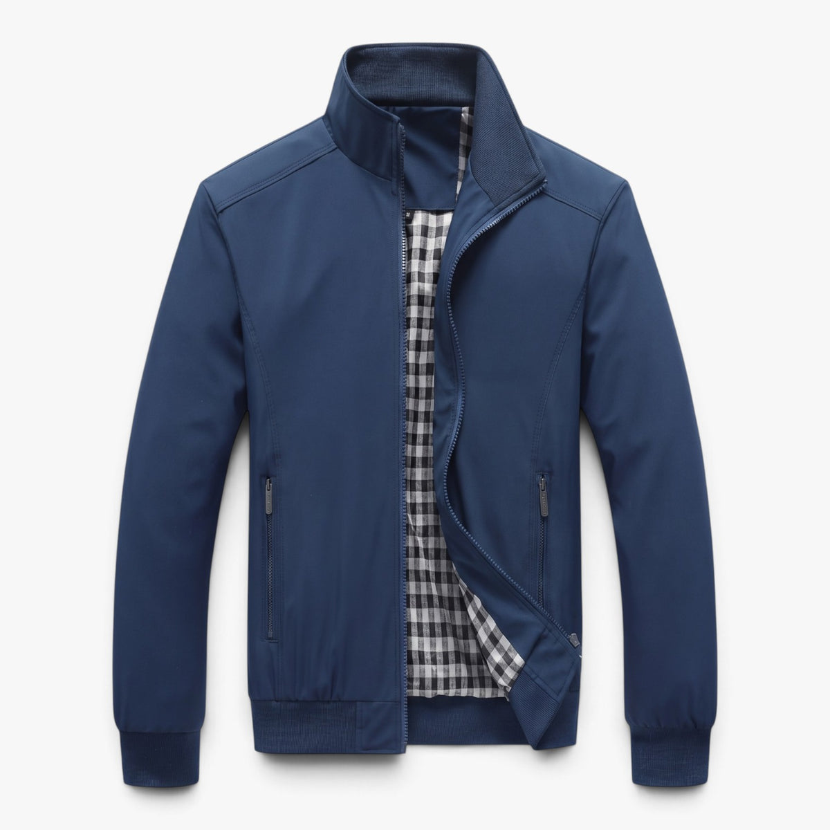 Old Fortune | Herren Leichte Bomberjacke mit Stehkragen