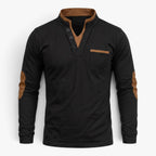 Old Fortune | Men’s Henley Shirt with Pocket
