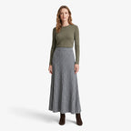 Old Fortune | Women's pleated knit skirt