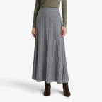 Old Fortune | Women's pleated knit skirt