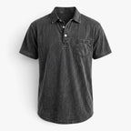 Old Fortune | Men’s Vintage Polo Shirt with Chest Pocket