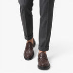 Old Fortune | Męskie Plecione Mokasyny Penny Loafers