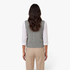 Old Fortune | Women's Knit Vest with V-Neck