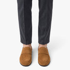 Old Fortune | Herren Wildleder Penny Loafers Elegante Slipper zum Hineinschlüpfen