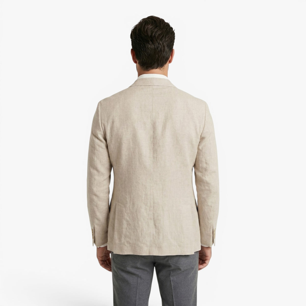 Old Fortune | Elegante Herrenjacke mit Leinenanteil