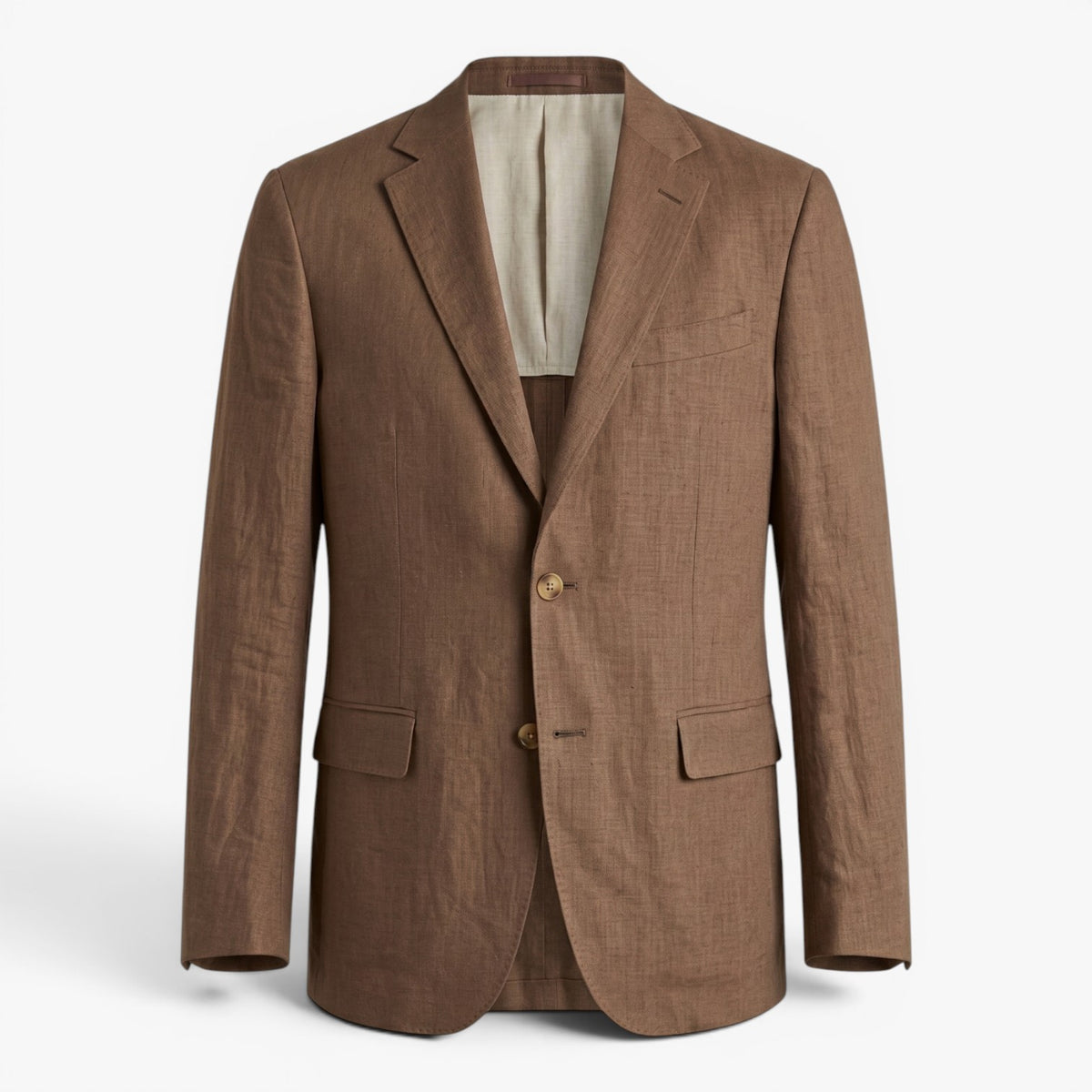 Old Fortune | Elegante Herrenjacke mit Leinenanteil
