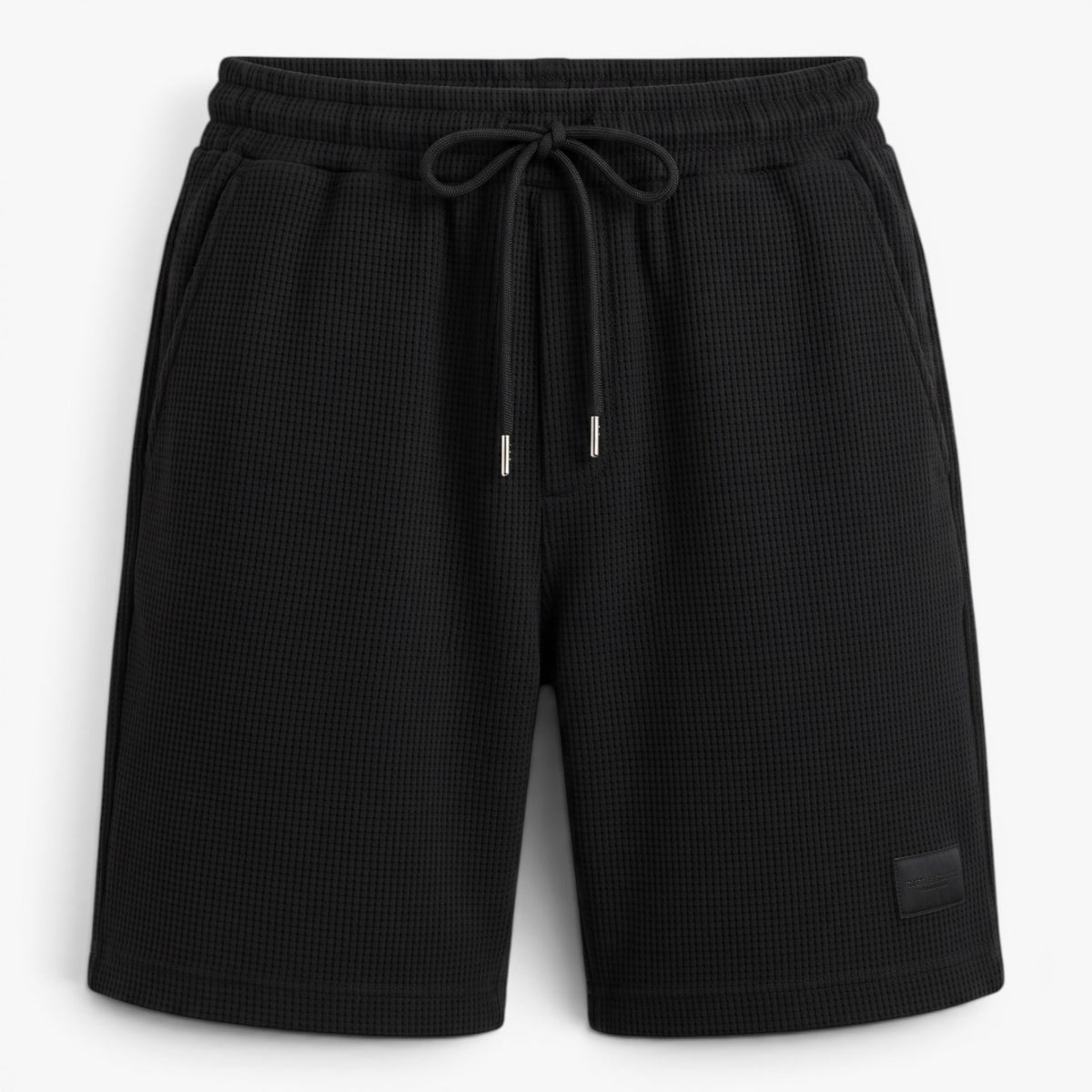 Old Fortune | Herren Waffle Coast Shorts mit elastischem Bund