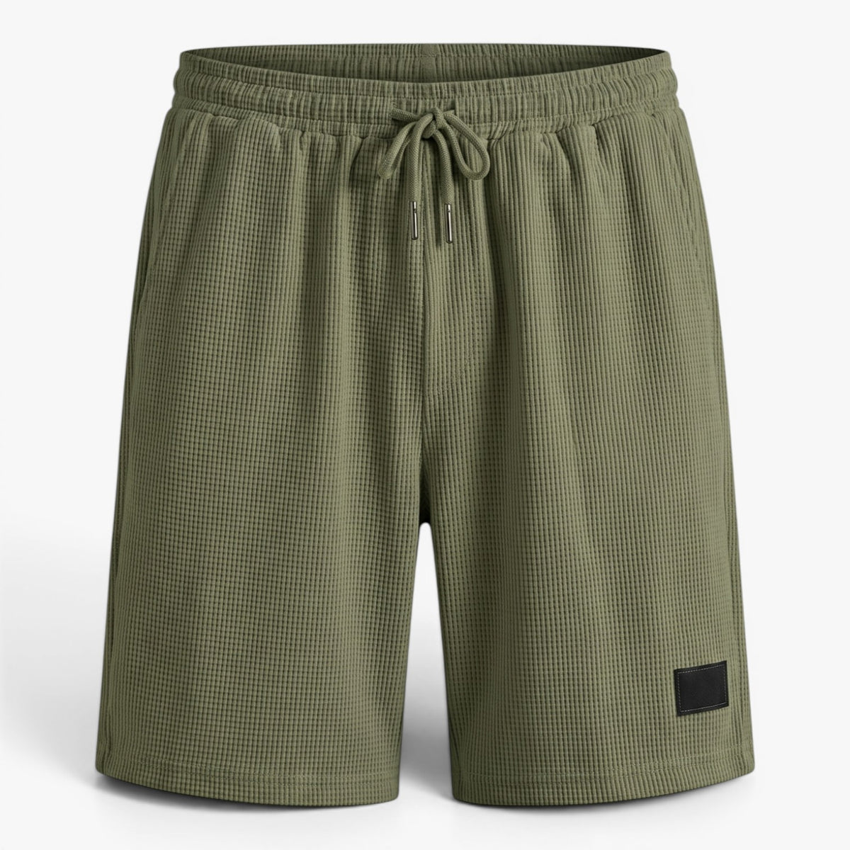 Old Fortune | Herren Waffle Coast Shorts mit elastischem Bund