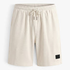 Old Fortune | Heren Waffle Coast Shorts met Elastische Tailleband