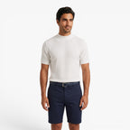 Old Fortune | Heren T-shirt met textuur en coltrui