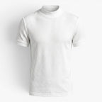 Old Fortune | Heren T-shirt met textuur en coltrui