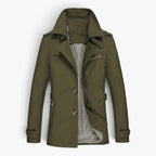Old Fortune | Herrenjacke mit Kragen und Schulterklappen
