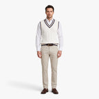 Old Fortune | Men's Knitted V-Neck Vest