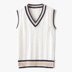 Old Fortune | Men's Knitted V-Neck Vest
