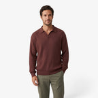 Old Fortune | Herren-Strickpullover mit Polokragen