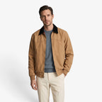 Old Fortune | Herren-Arbeitsjacke mit kontrastierendem Kragen