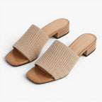 Old Fortune | Dames Slippers met Lage Hak en Brede Band