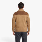 Old Fortune | Herren-Cardigan mit hohem Kragen