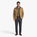 Old Fortune | Herren-Cardigan mit hohem Kragen