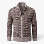 Old Fortune | Men's Geometric Cardigan