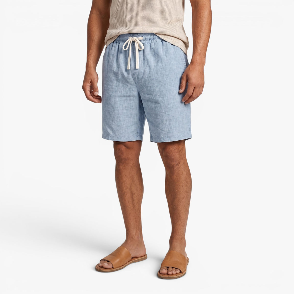 Old Fortune | Herren Sommer Shorts mit Bindeband Riviera