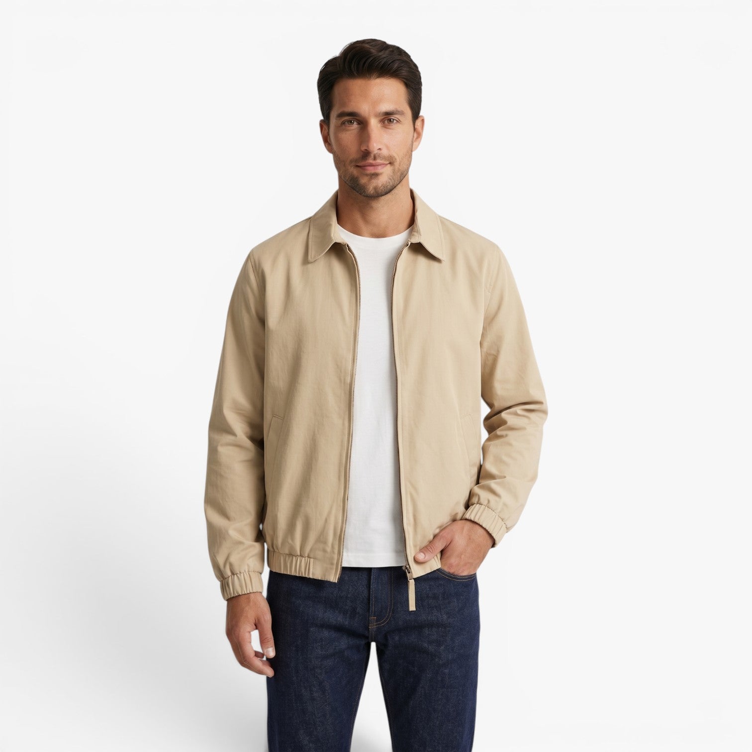 Old Fortune | Herren Leichte Freizeitjacke mit Reißverschluss