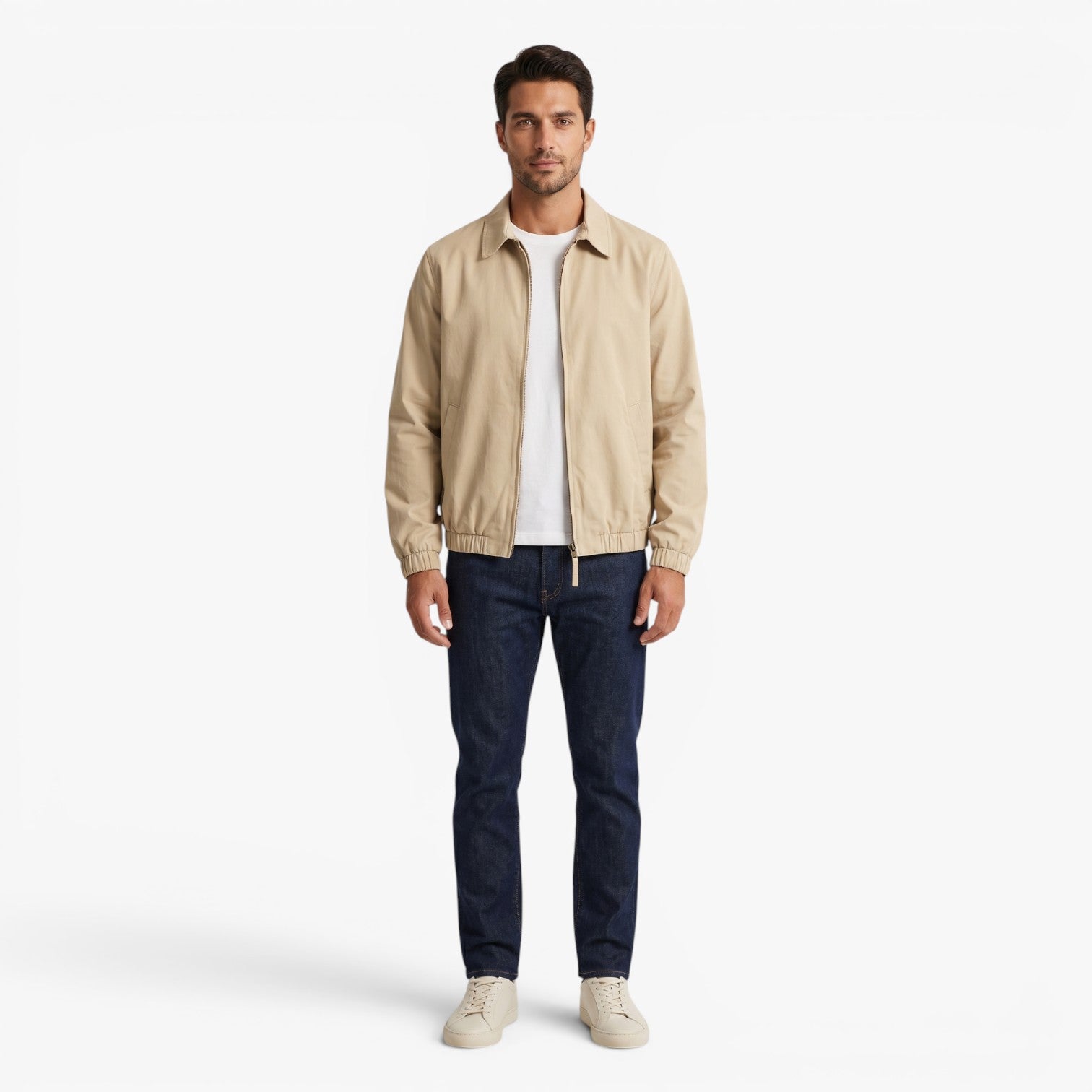 Old Fortune | Herren Leichte Freizeitjacke mit Reißverschluss