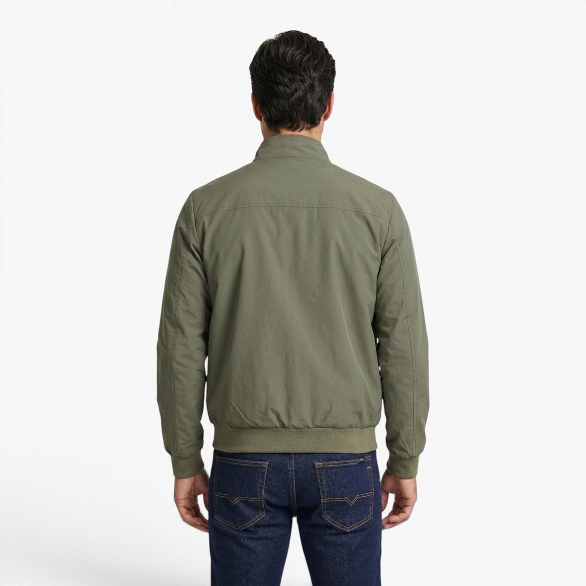 Old Fortune | Herren Leichte Bomberjacke mit Stehkragen