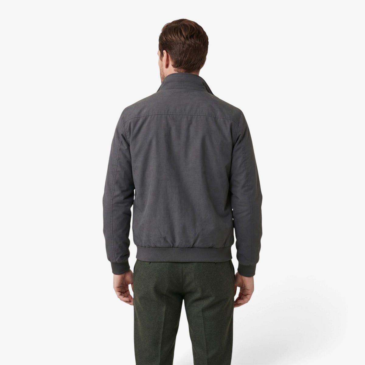 Old Fortune | Herrenjacke mit Stehkragen und weichem Futter