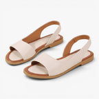 Old Fortune | Damskie Sandały Slingback z Odkrytymi Palcami