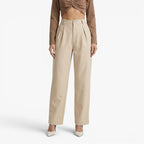 Old Fortune | Damen Palazzo Hose mit Hohem Bund