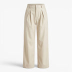Old Fortune | Damen Palazzo Hose mit Hohem Bund