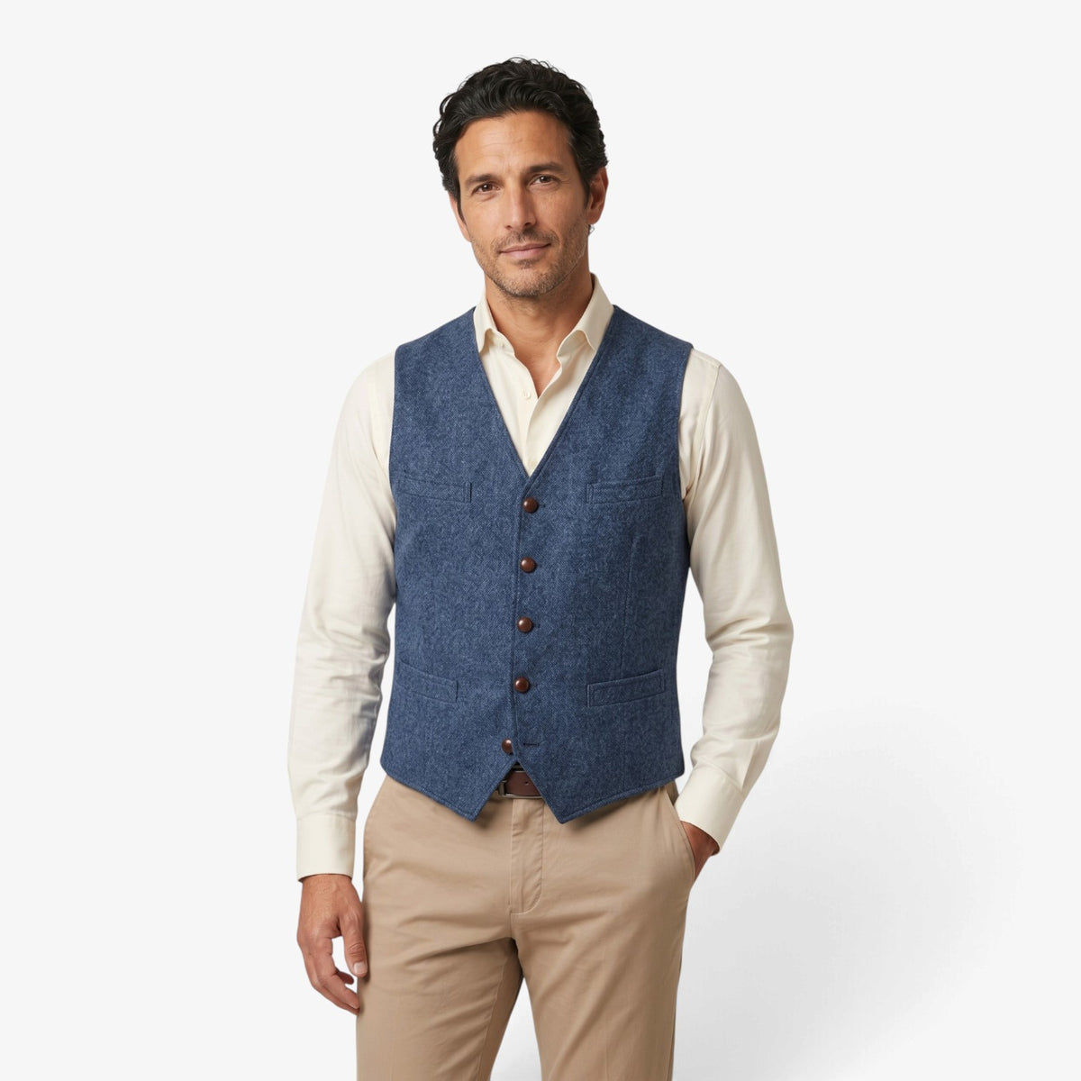 Old Fortune | Men's suit vest with a V-neckline
