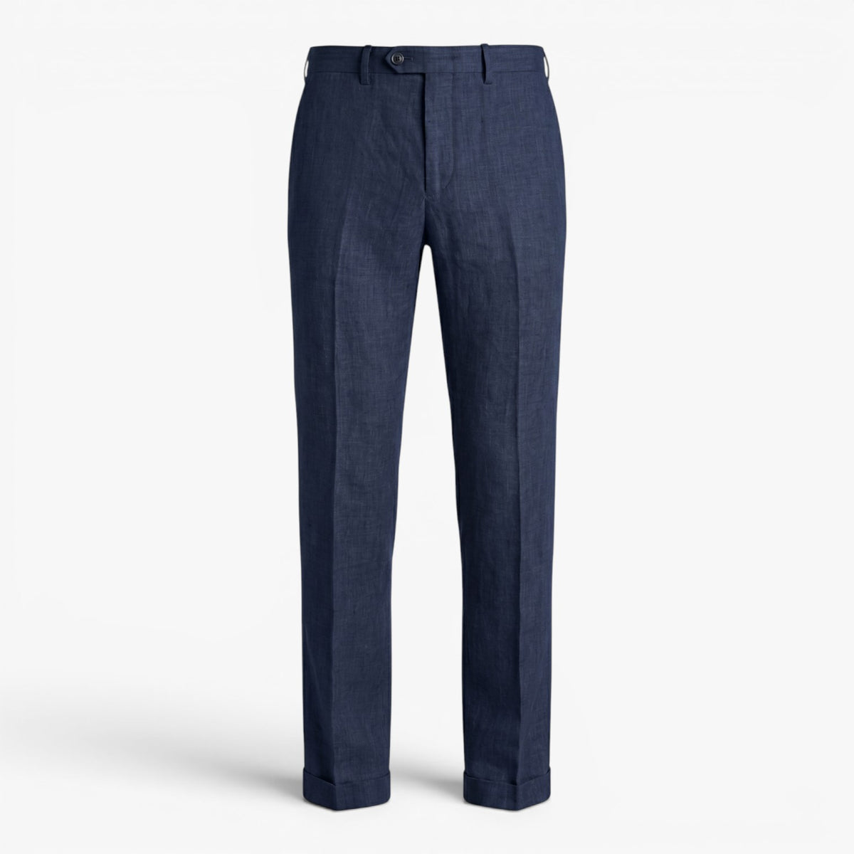 Old Fortune | Męskie Lniane Spodnie Regular Fit