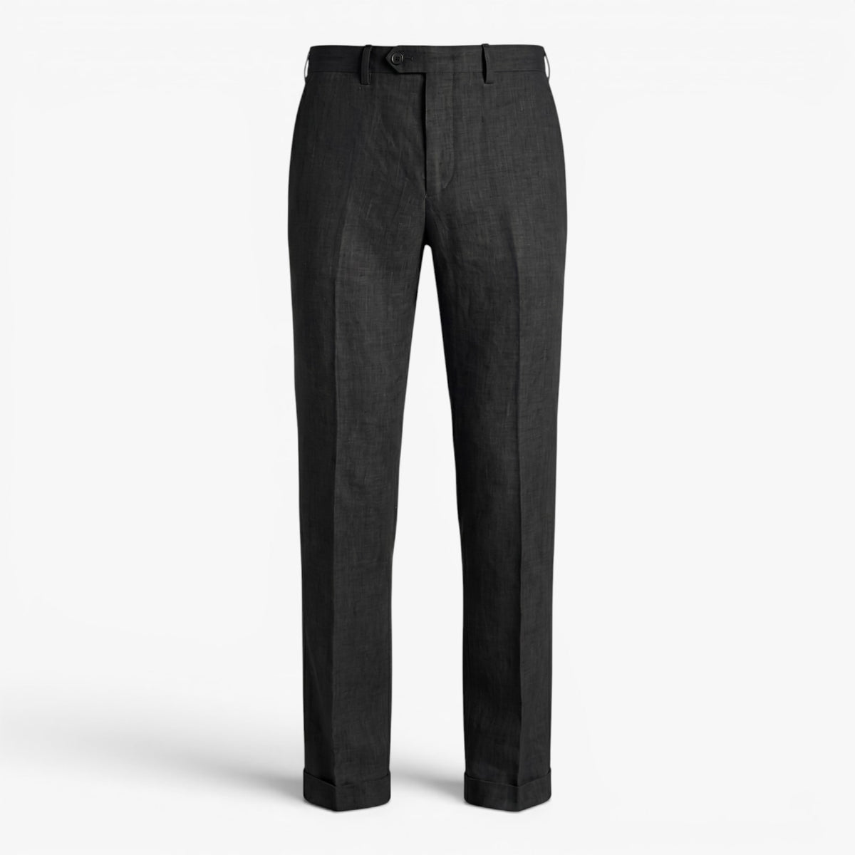 Old Fortune | Męskie Lniane Spodnie Regular Fit