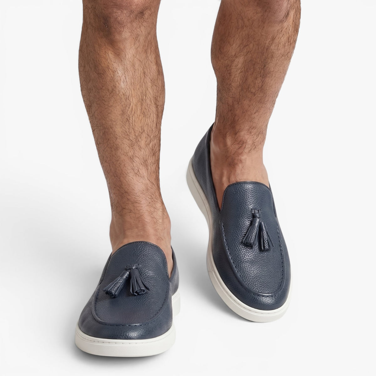 Old Fortune | Herren Slipper zum Hineinschlüpfen mit dekorativen Quasten