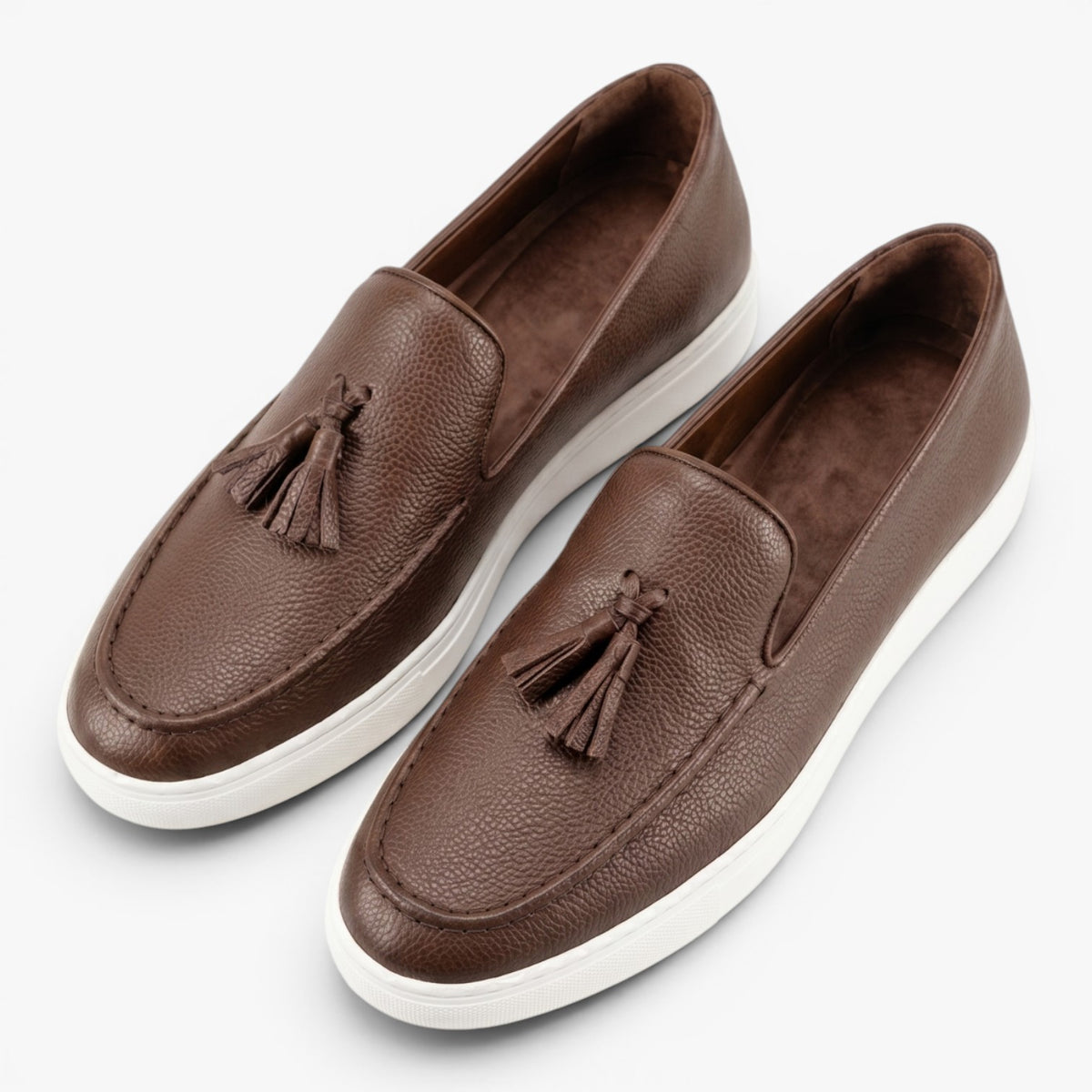 Old Fortune | Herren Slipper zum Hineinschlüpfen mit dekorativen Quasten