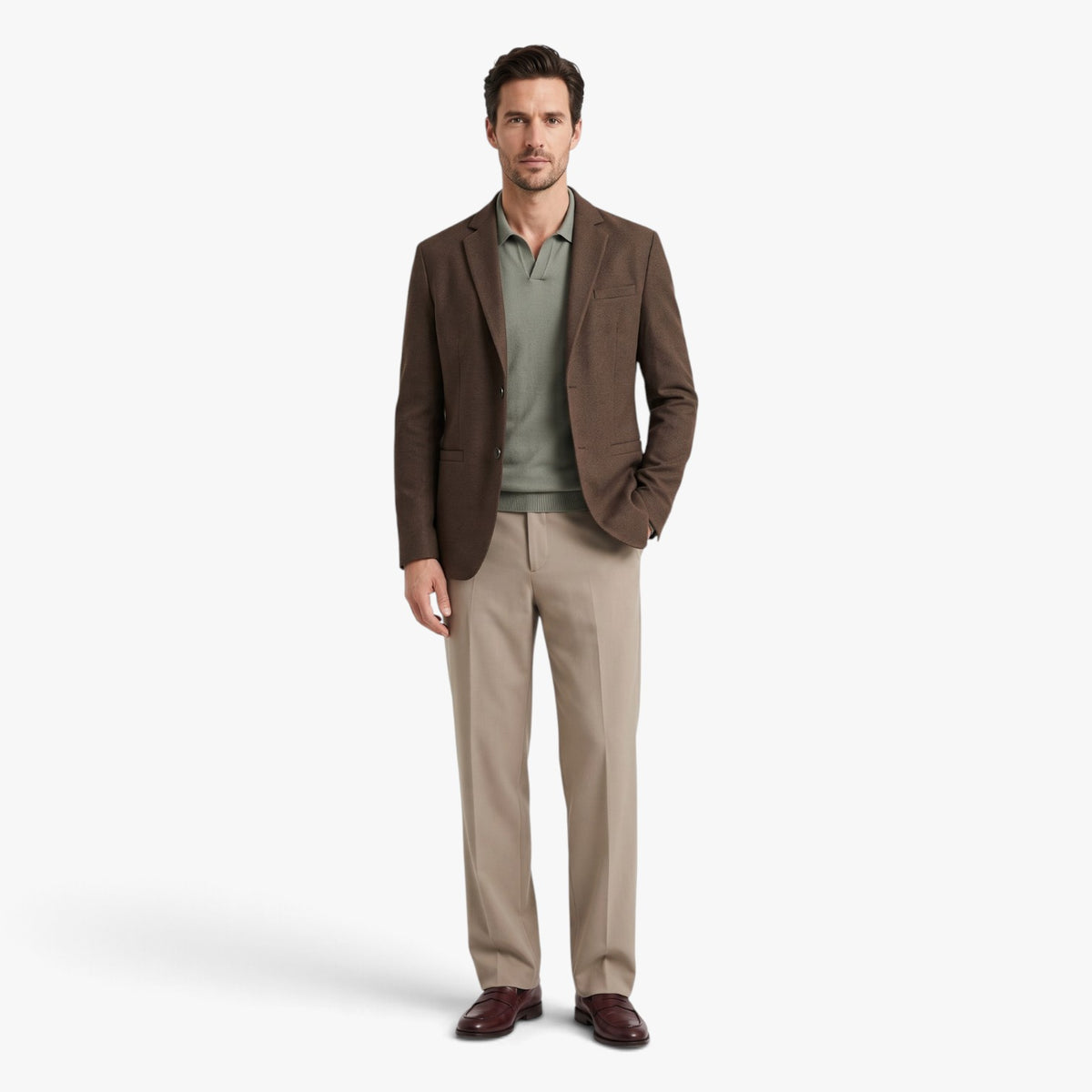 Old Fortune | Męska Elegancka Marynarka Smart Casual Slim Fit