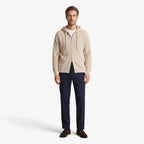 Old Fortune | Herren-Cardigan mit Kapuze und Reißverschluss