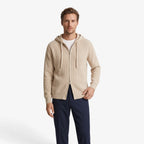 Old Fortune | Herren-Cardigan mit Kapuze und Reißverschluss